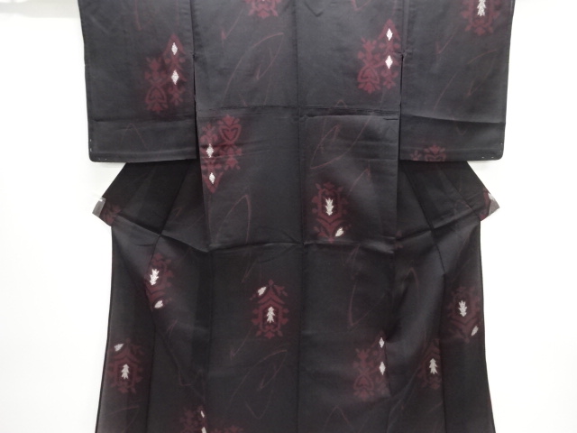 JAPANESE KIMONO / ANTIQUE TAISHO-ROMAN KIMONO FOR SUMMER ABSTRACT PATT